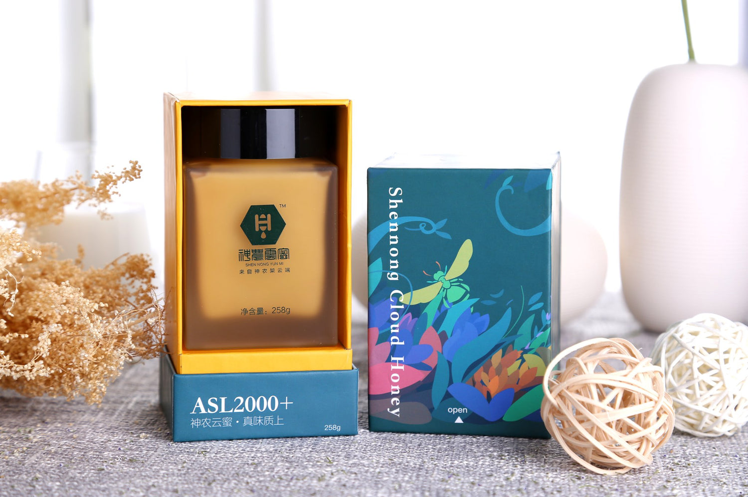 Exclusive Limited-Edition Ecological Honey / Shennong Cloud Honey ASL 2000+(258g/9.1oz)